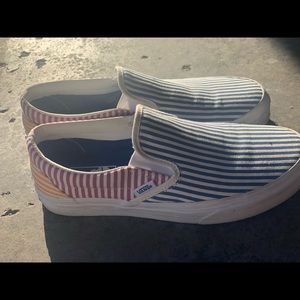 Van’s Off the Wall Striped Slip-On